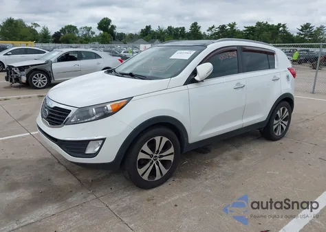 2012 Kia Sportage Ex from USA, damaged, VIN KNDPC3A24C7246620